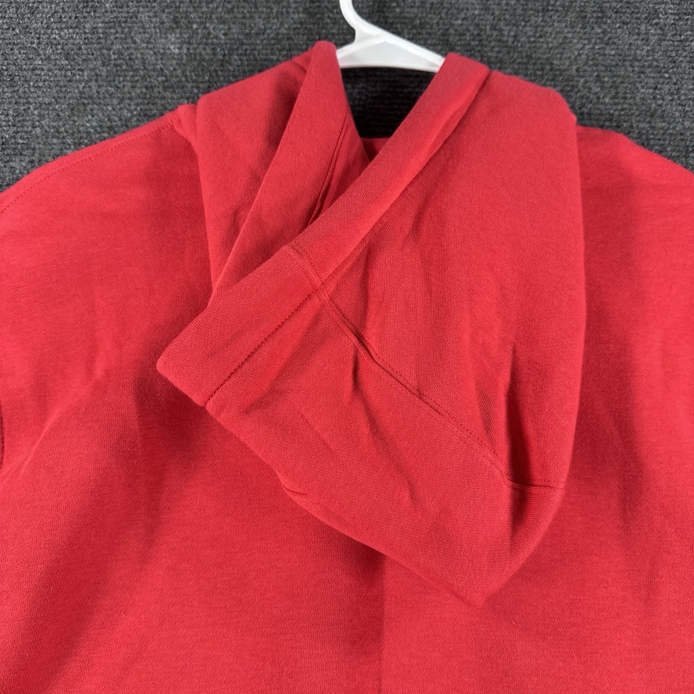 Nike Sportswear Club Fleece University Red Hoodie Men's Sz S (BV2654 657) - Picture 11 of 16